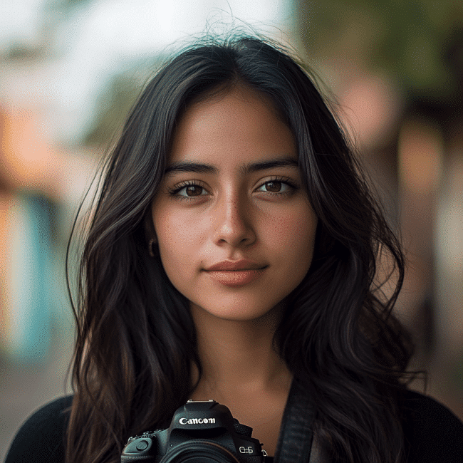 retrato de joven mexicana en la cdmx ejemplificando ser un paciente de un especialista en radioterapia